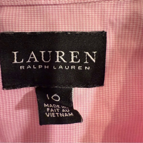 Ralph Lauren Black Label Boys Shirt Pink & White Button Down Sz 10 NEW - Picture 4 of 11